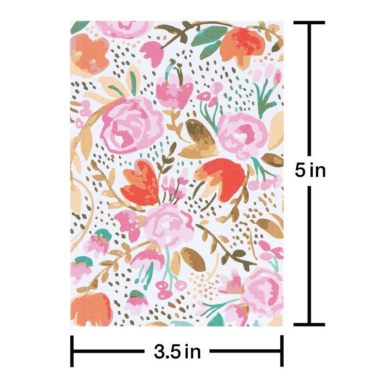 slide 5 of 6, 10ct Blank Cards with Envelopes, Floral - Spritz™, 10 ct