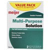 slide 6 of 13, Meijer Multipurpose Solution, 2 ct; 12 oz