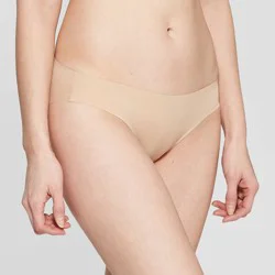 Women's Invisible Edge Bikini Underwear - Auden™ Pearl Tan M