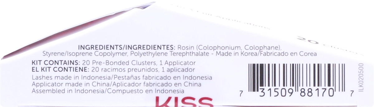 slide 3 of 9, imPRESS Press-On Falsies Voluminous Clusters 20 ea, 1 ct