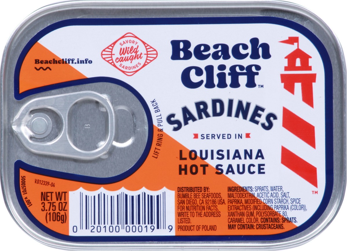 slide 4 of 9, Beach Cliff Beach Cilff Sardines In Hot Sauce, 3.75 oz