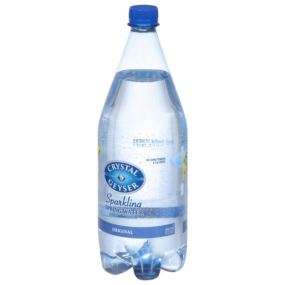 slide 6 of 9, Crystal Geyser Sparkling Original Spring Water with Carbonation - 42.3 fl oz, 42.3 fl oz