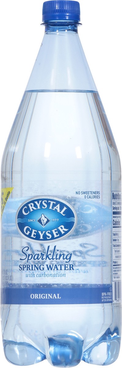 slide 7 of 9, Crystal Geyser Sparkling Original Spring Water with Carbonation - 42.3 fl oz, 42.3 fl oz