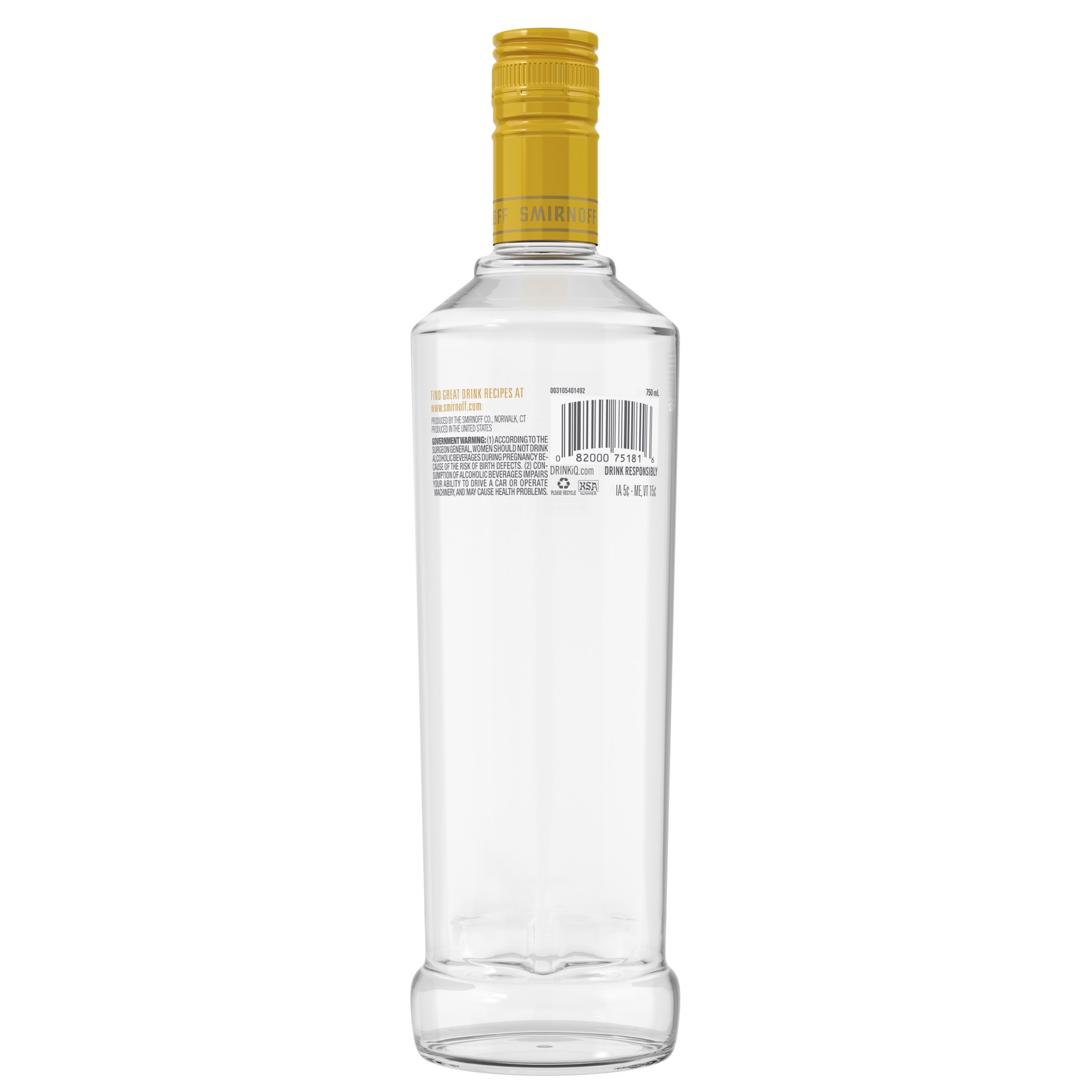 slide 2 of 4, Smirnoff Mango Vodka, 750 ml