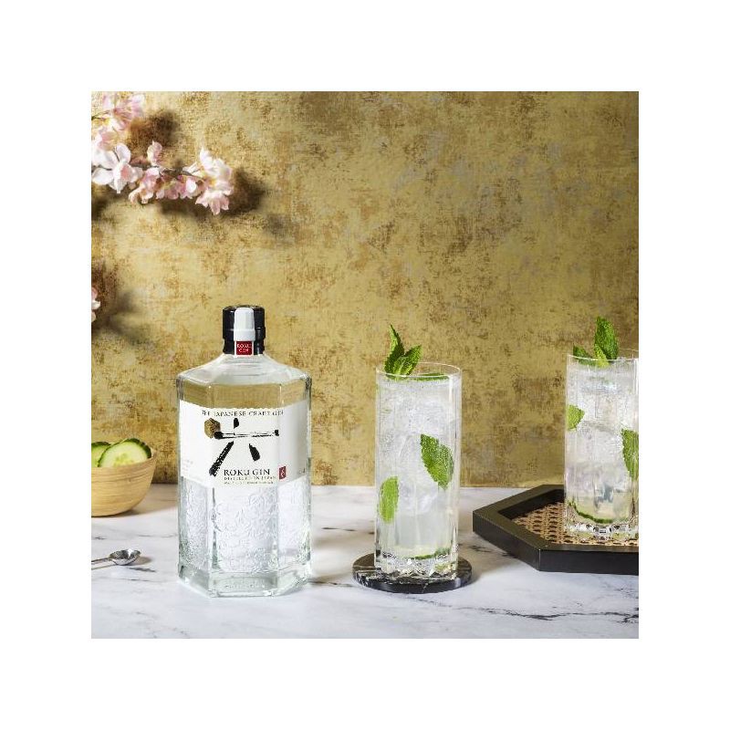 slide 3 of 4, Roku Gin - 750ml Bottle, 750 ml