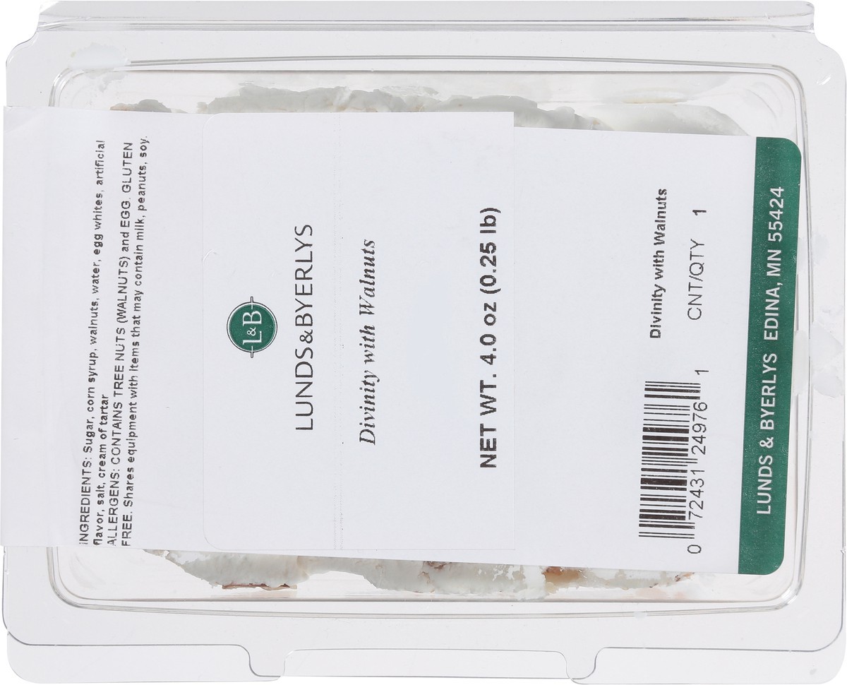 slide 5 of 9, Lunds & Byerlys Divinity with Walnuts 1 ea, 1 ct