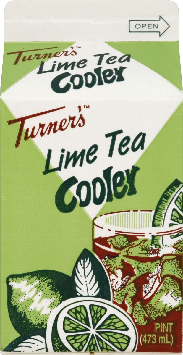 slide 1 of 5, Turner's Turners Lime Tea Cooler Pint - 1 pint, 1 pint