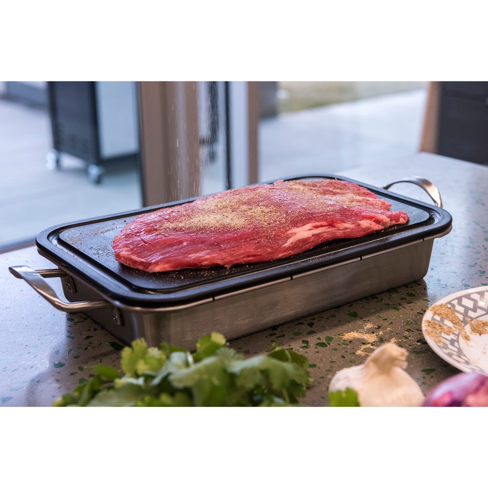 Deep Dish Grilling Pan