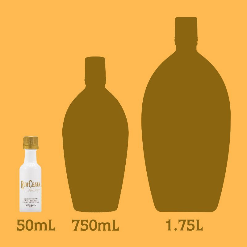 slide 6 of 7, RumChata Liqueur - 50ml Plastic Bottle, 50 ml