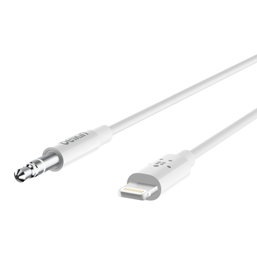 slide 1 of 2, Belkin Audio Cable With Lightning Connector, 1 ct