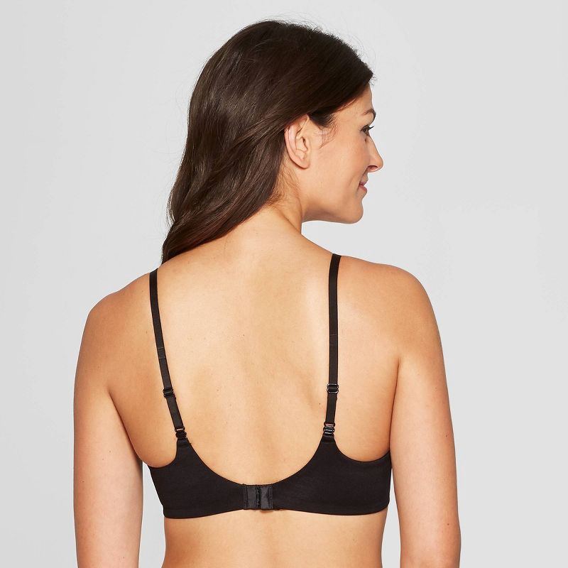 slide 2 of 3, Women's Icon Full Coverage Lightly Lined T-Shirt Bra - Auden™ Black 36C, 1 ct