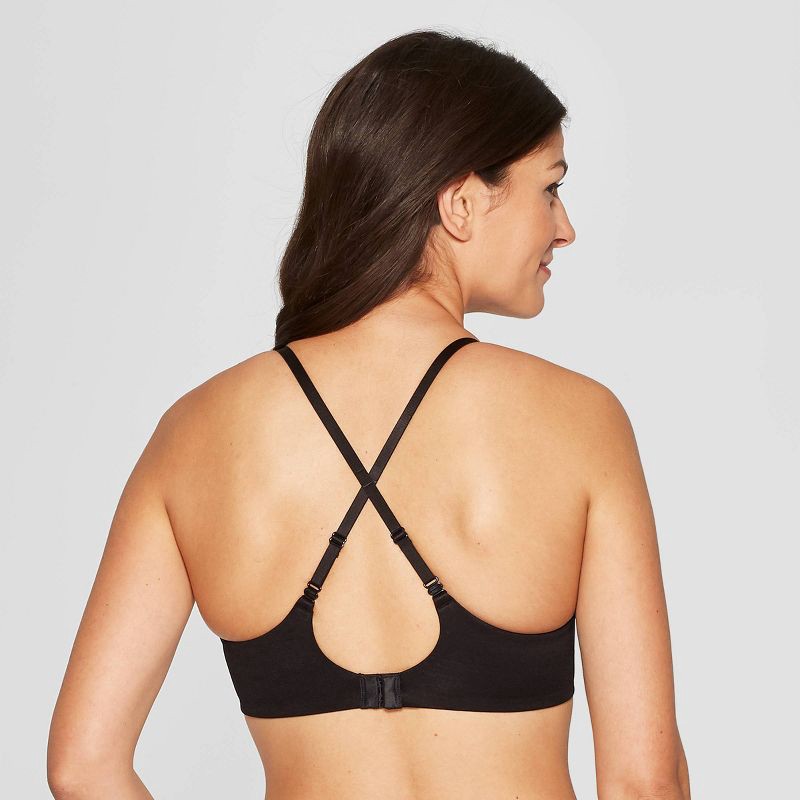 slide 3 of 3, Women's Icon Full Coverage Lightly Lined T-Shirt Bra - Auden™ Black 36C, 1 ct