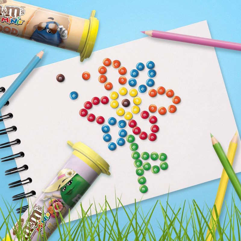 slide 5 of 8, M&M's Easter Milk Chocolate Mini Candy Tube - 1.08oz, 1.08 oz