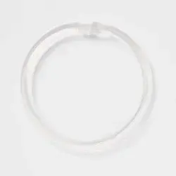 Plastic Shower Rings Clear - Room Essentials™