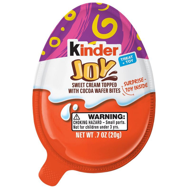 slide 12 of 16, Kinder Joy Easter Basket Stuffers Egg Chocolates - 0.7oz/1ct (Packaging May Vary), 0.7 oz, 1 ct