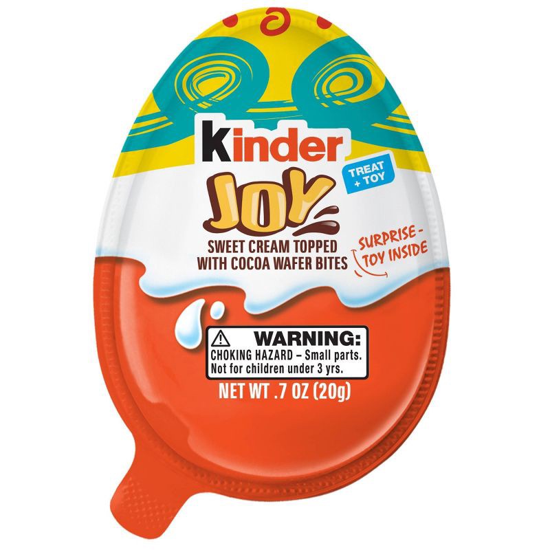slide 13 of 16, Kinder Joy Easter Basket Stuffers Egg Chocolates - 0.7oz/1ct (Packaging May Vary), 0.7 oz, 1 ct