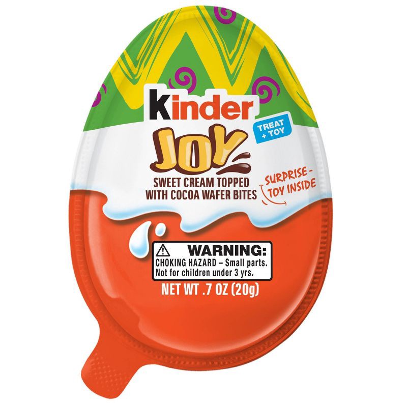 slide 14 of 16, Kinder Joy Easter Basket Stuffers Egg Chocolates - 0.7oz/1ct (Packaging May Vary), 0.7 oz, 1 ct
