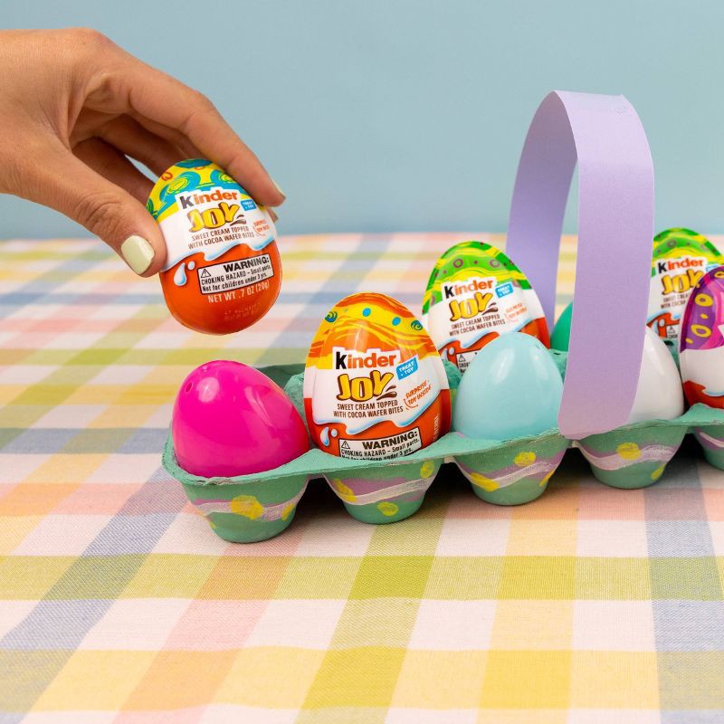 slide 16 of 16, Kinder Joy Easter Basket Stuffers Egg Chocolates - 0.7oz/1ct (Packaging May Vary), 0.7 oz, 1 ct