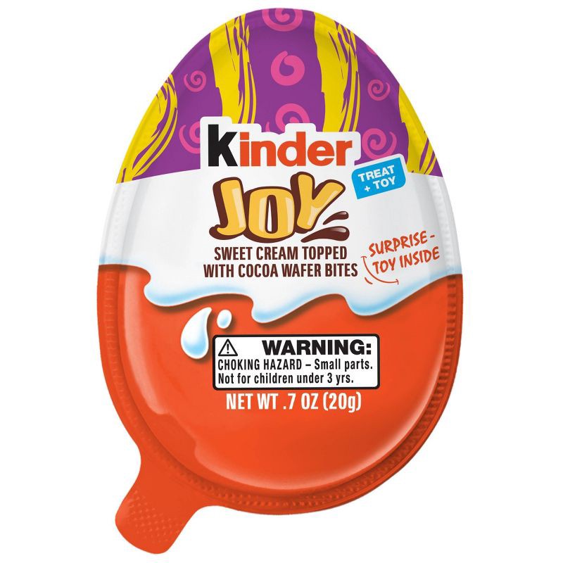 slide 9 of 16, Kinder Joy Easter Basket Stuffers Egg Chocolates - 0.7oz/1ct (Packaging May Vary), 0.7 oz, 1 ct