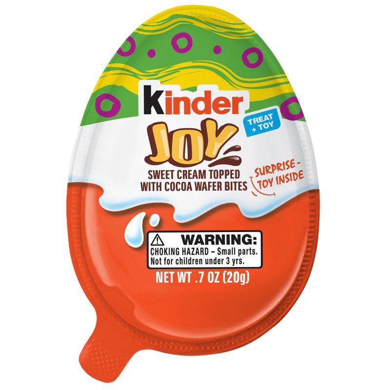 slide 11 of 16, Kinder Joy Easter Basket Stuffers Egg Chocolates - 0.7oz/1ct (Packaging May Vary), 0.7 oz, 1 ct