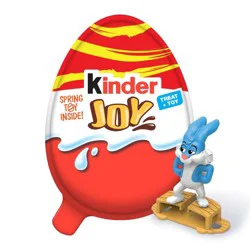Kinder Joy Easter Basket Stuffers Egg Chocolates - 0.7oz/1ct (Packaging May Vary)