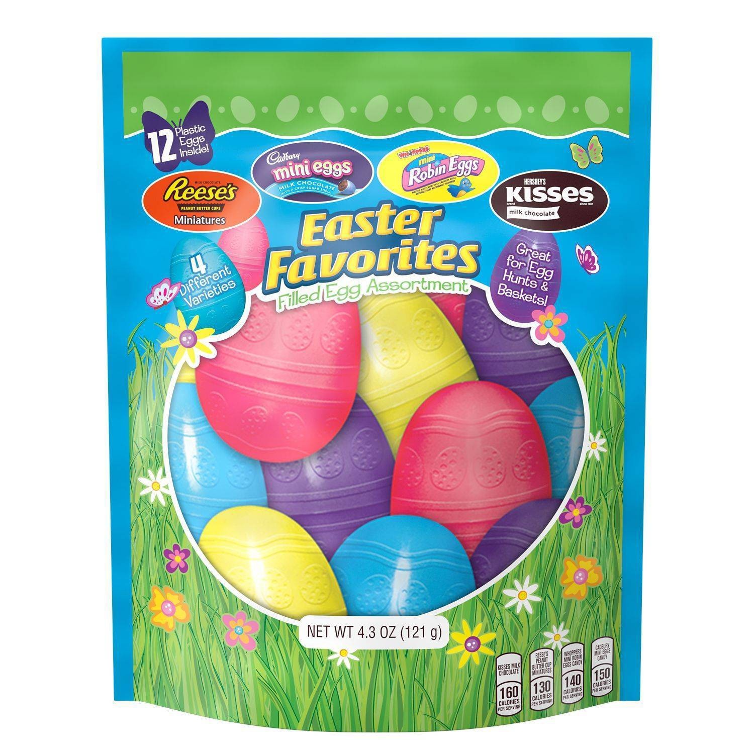 HERSHEY'S Hershey's Easter Favorites Assorted Chocolate Filled Plastic ...