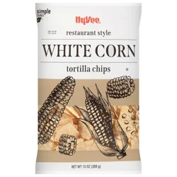 Hy-vee White Corn Restaurant Style Tortilla Chips