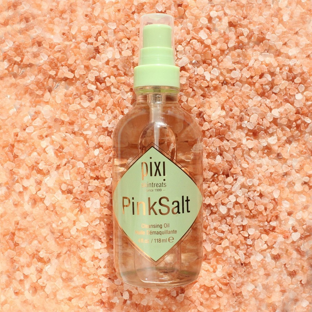 slide 2 of 3, Pixi by Petra Pink Salt Cleansing Face Oil - 4 fl oz, 4 fl oz