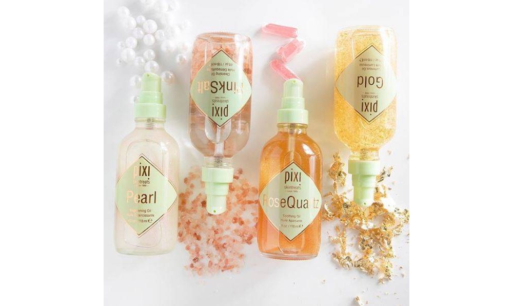 slide 3 of 3, Pixi by Petra Pink Salt Cleansing Face Oil - 4 fl oz, 4 fl oz