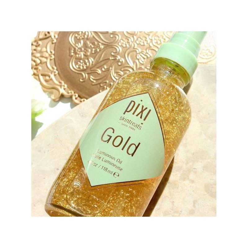 slide 2 of 3, Pixi by Petra Gold Luminous Face Oil - 4 fl oz, 4 fl oz