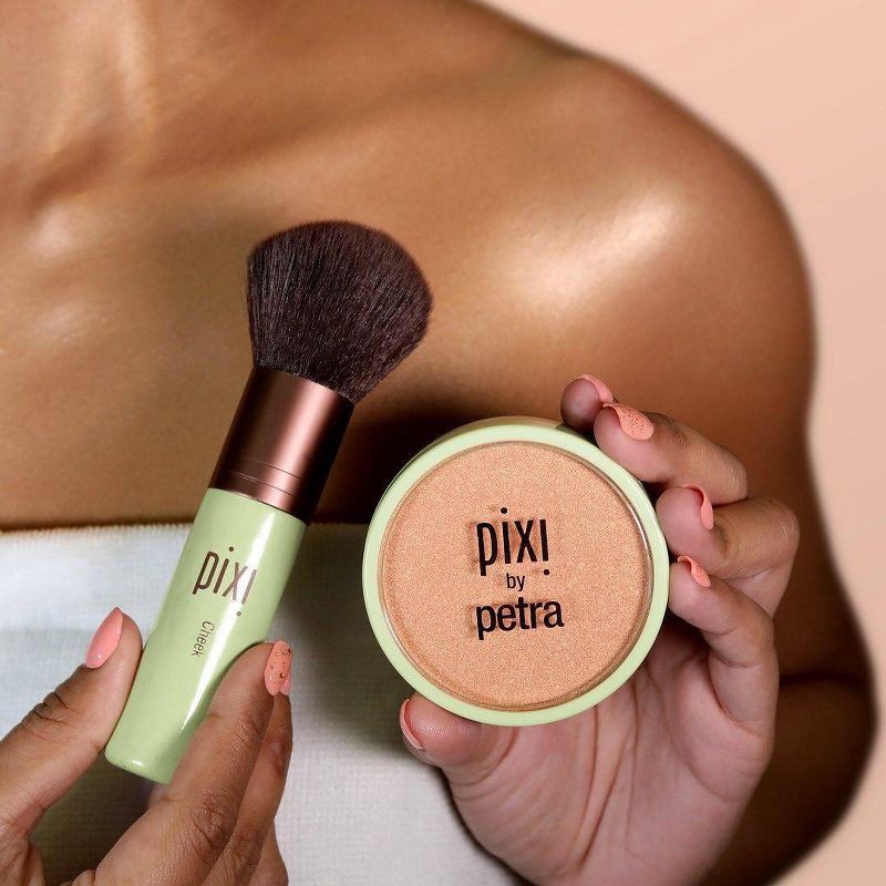 slide 4 of 4, Pixi by Petra Glow-y Powder Highlighter - Cream-y Gold - 0.4oz, 0.4 oz