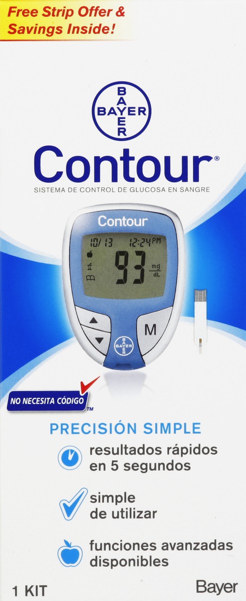 slide 5 of 5, Contour Bayer Contour Meter, 1 ct