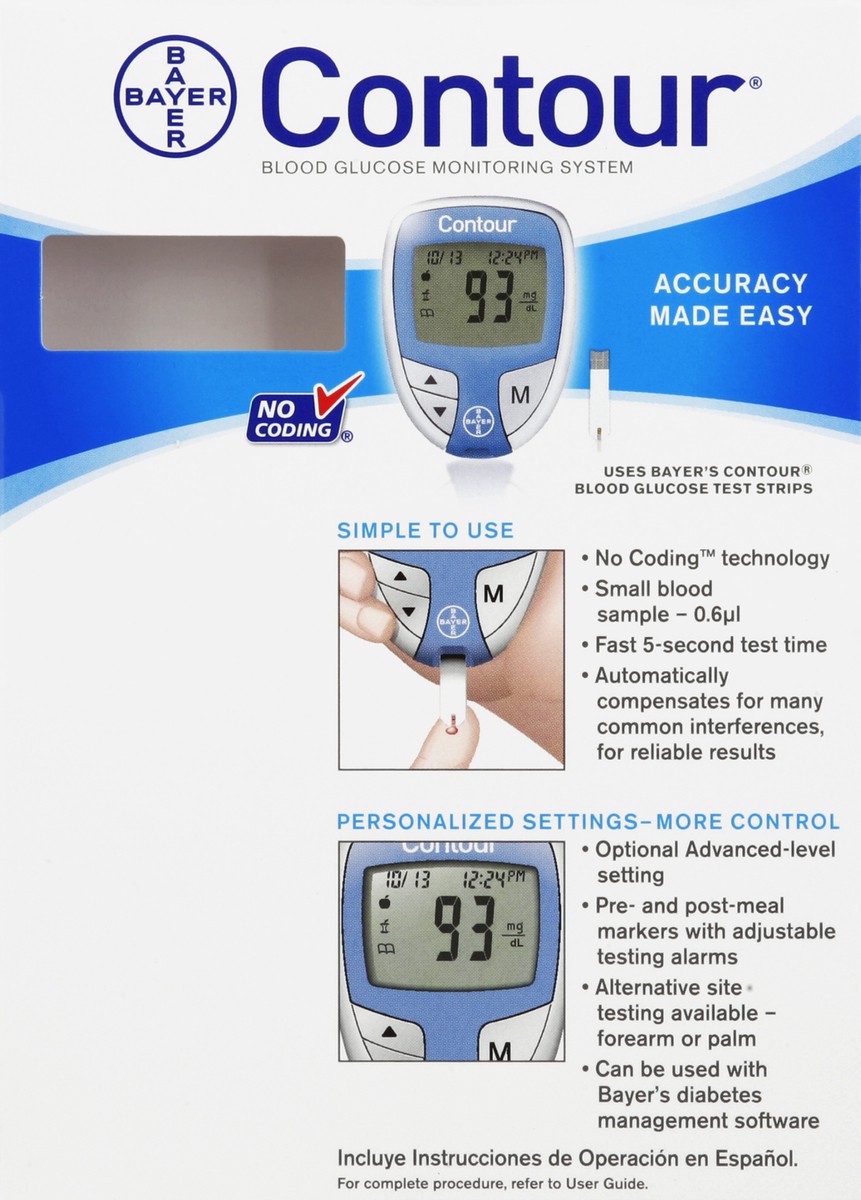 slide 3 of 5, Contour Bayer Contour Meter, 1 ct