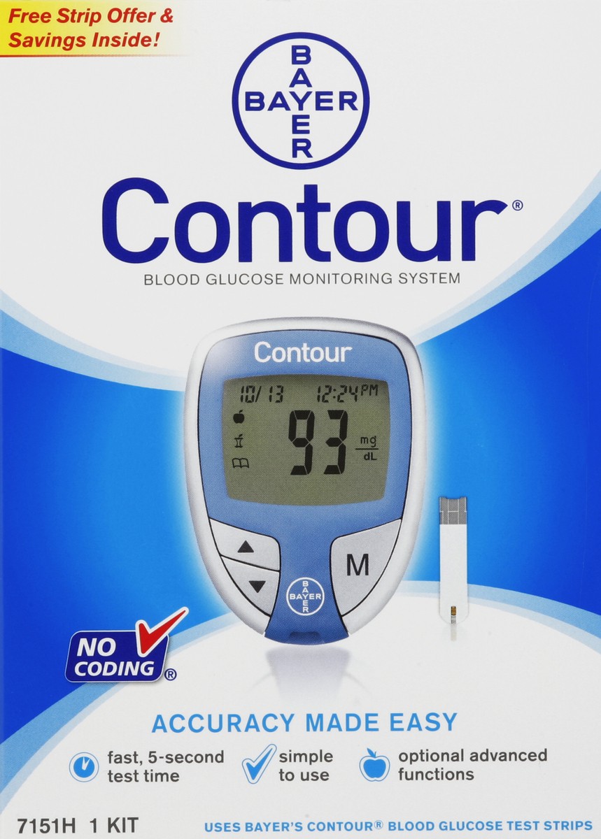 slide 1 of 5, Contour Bayer Contour Meter, 1 ct