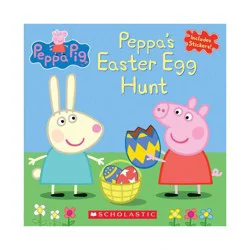 Scholastic Peppa's Easter Egg Hunt (Peppa Pig) - by Eone (Paperback)