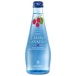 Clearly Canadian Country Raspberry Sparkling Water Beverage 11 Fl Oz Bottle