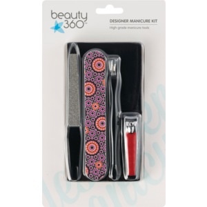 slide 1 of 1, Beauty 360 Designer Manicure Kit, 1 ct