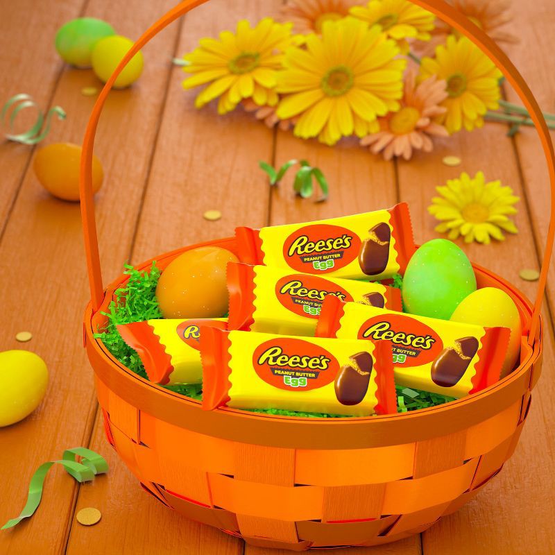 slide 5 of 7, Reese's Milk Chocolate Peanut Butter Egg Easter Candy - 1.2oz, 1.2 oz