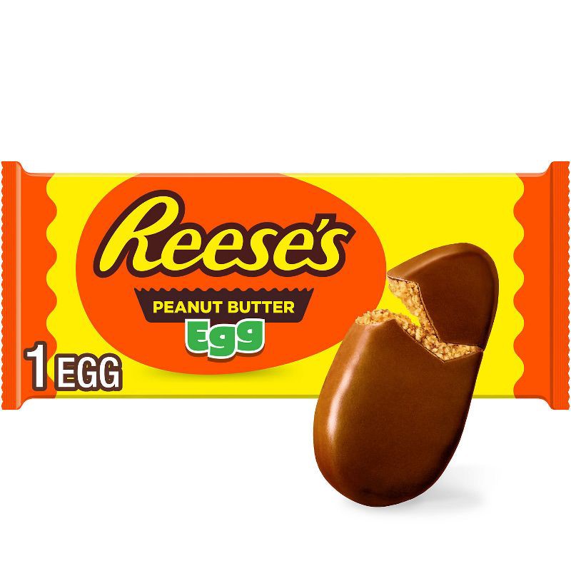 slide 1 of 7, Reese's Milk Chocolate Peanut Butter Egg Easter Candy - 1.2oz, 1.2 oz