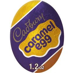 Cadbury Caramel Milk Chocolate Egg Easter Candy - 1.2oz