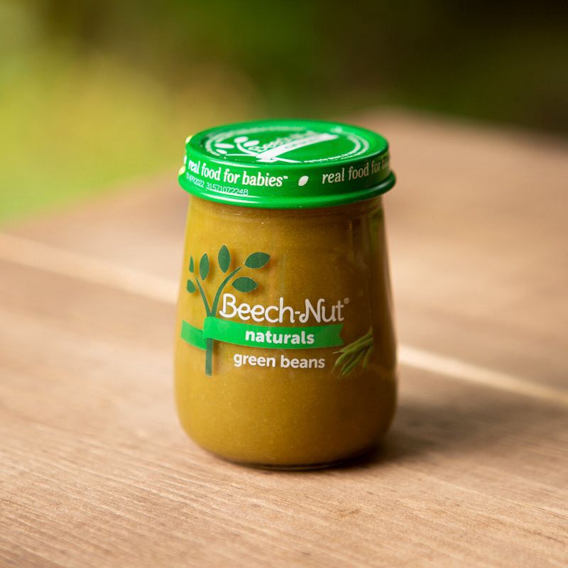 slide 10 of 11, Beech-Nut Non-GMO Naturals Green Beans Baby Food Jar - 4oz, 4 oz