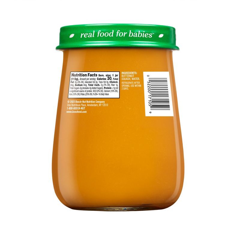 slide 2 of 10, Beech-Nut Naturals Butternut Squash Baby Food Jar - 4oz, 4 oz