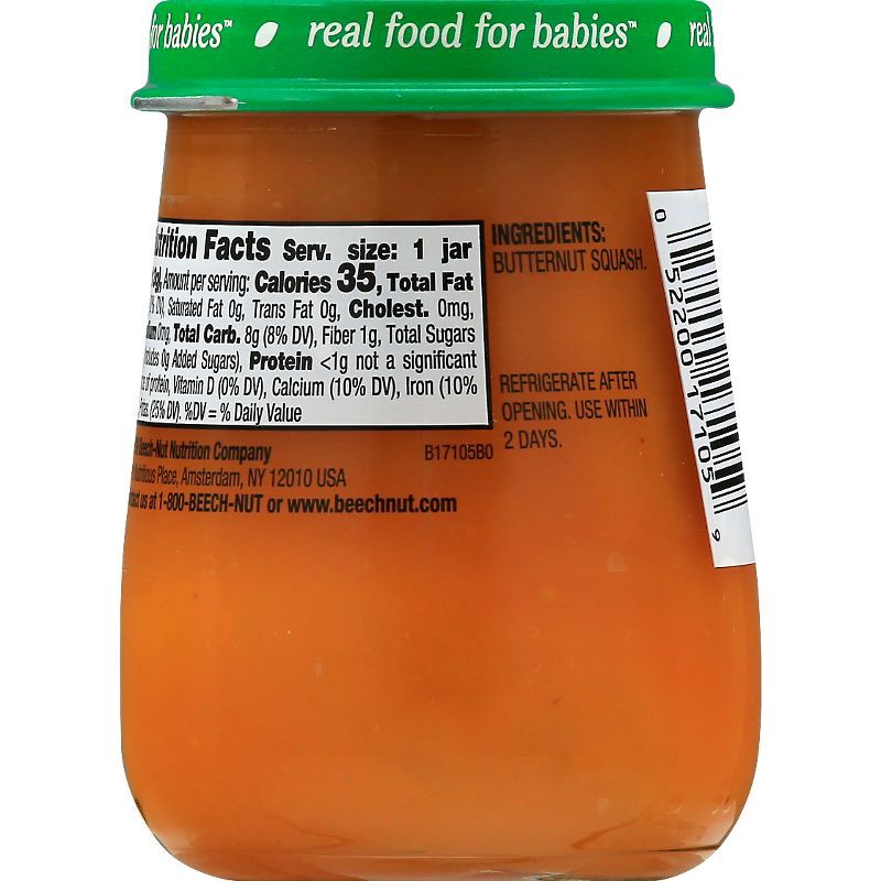 slide 2 of 10, Beech-Nut Non-GMO Naturals Butternut Squash Baby Food Jar - 4oz, 4 oz