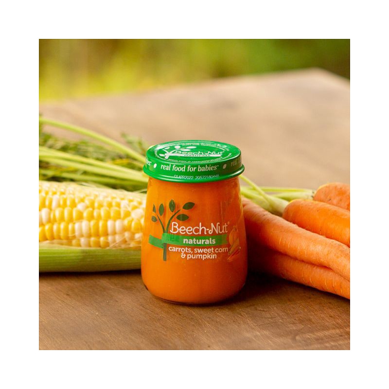 slide 12 of 15, Beech-Nut Naturals Carrots, Sweet Corn & Pumpkin Baby Food Jar - 4oz, 4 oz