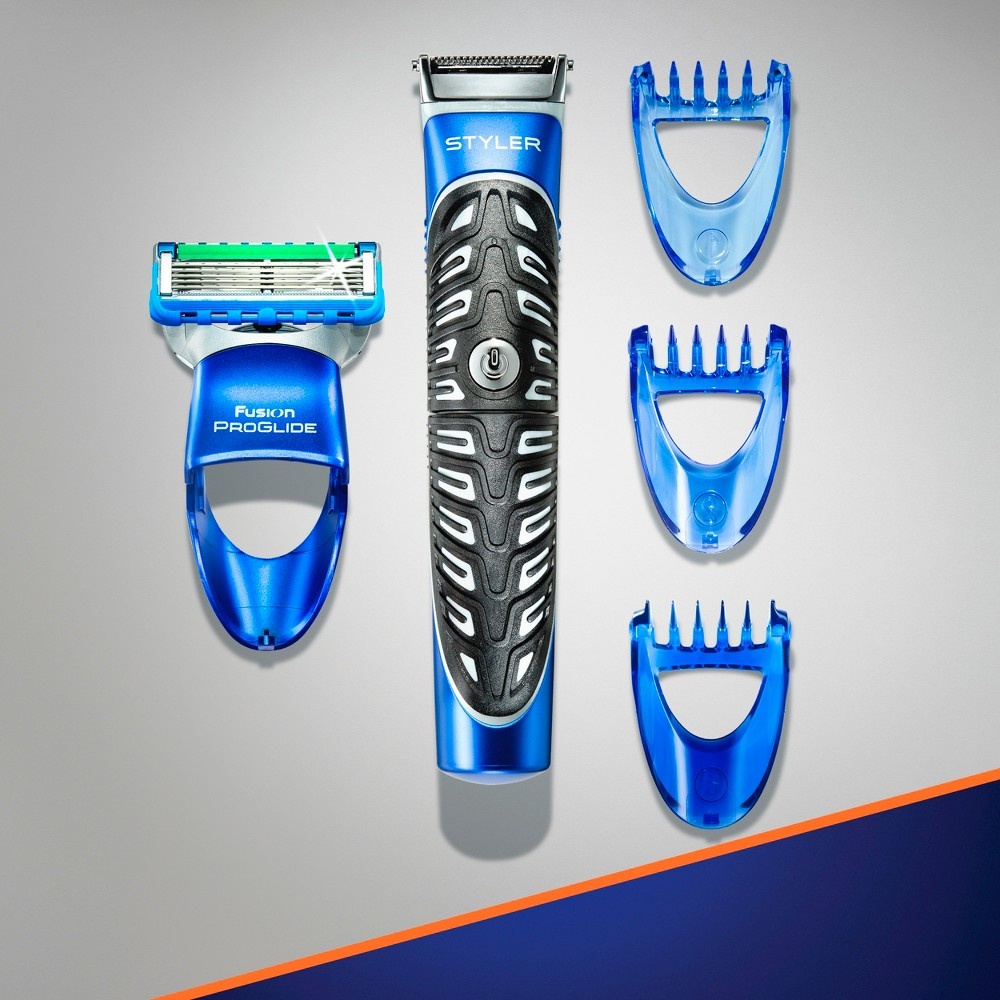 slide 7 of 11, Gillette Fusion ProGlide Styler Power Razor, 1 ct