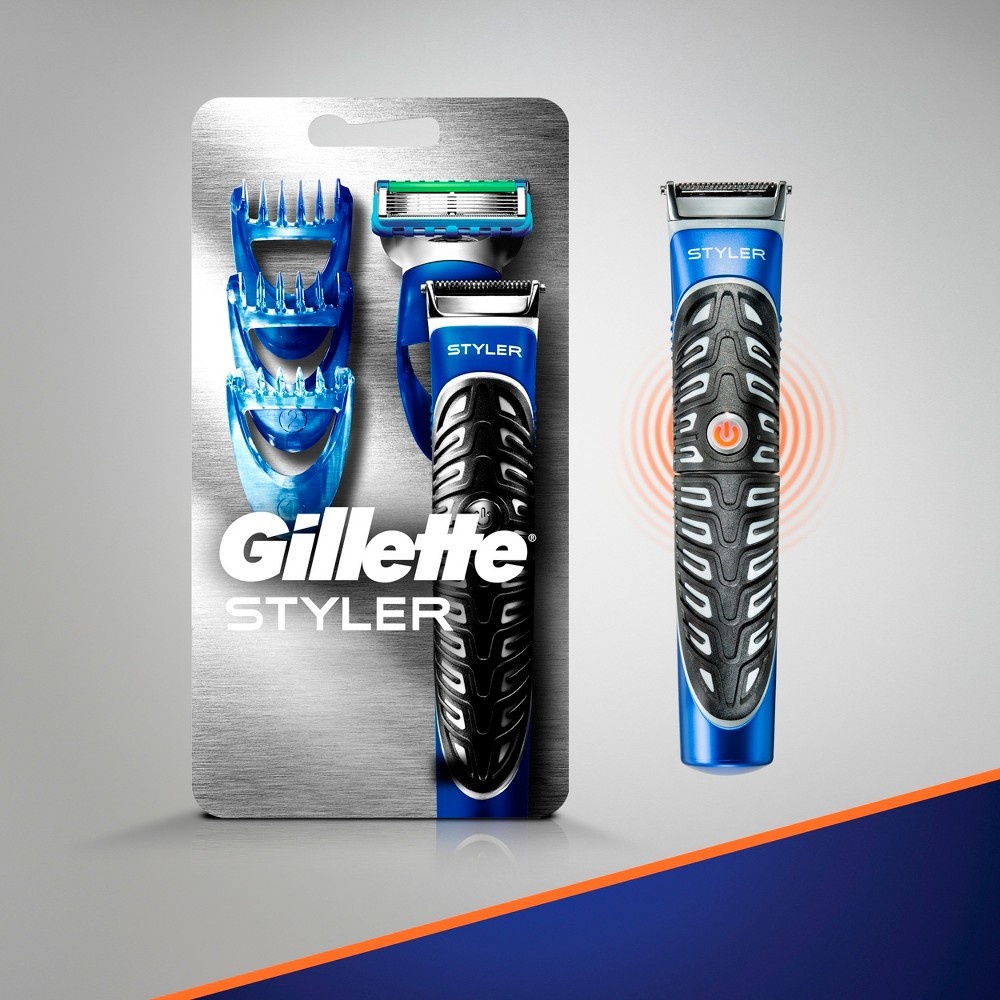 slide 9 of 11, Gillette Fusion ProGlide Styler Power Razor, 1 ct