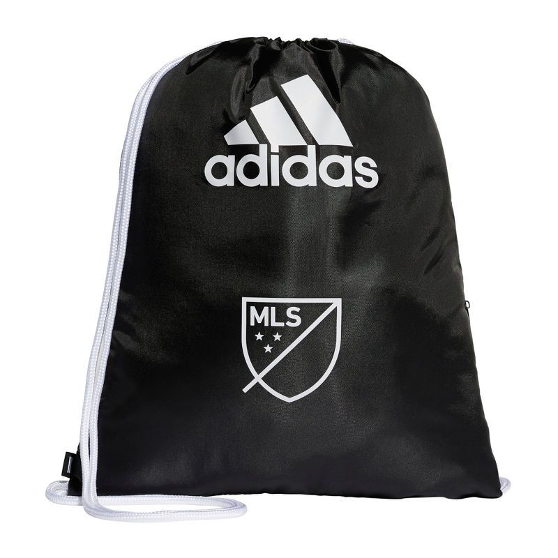 slide 1 of 5, Adidas MLS Drawstring Bag - Black, 1 ct