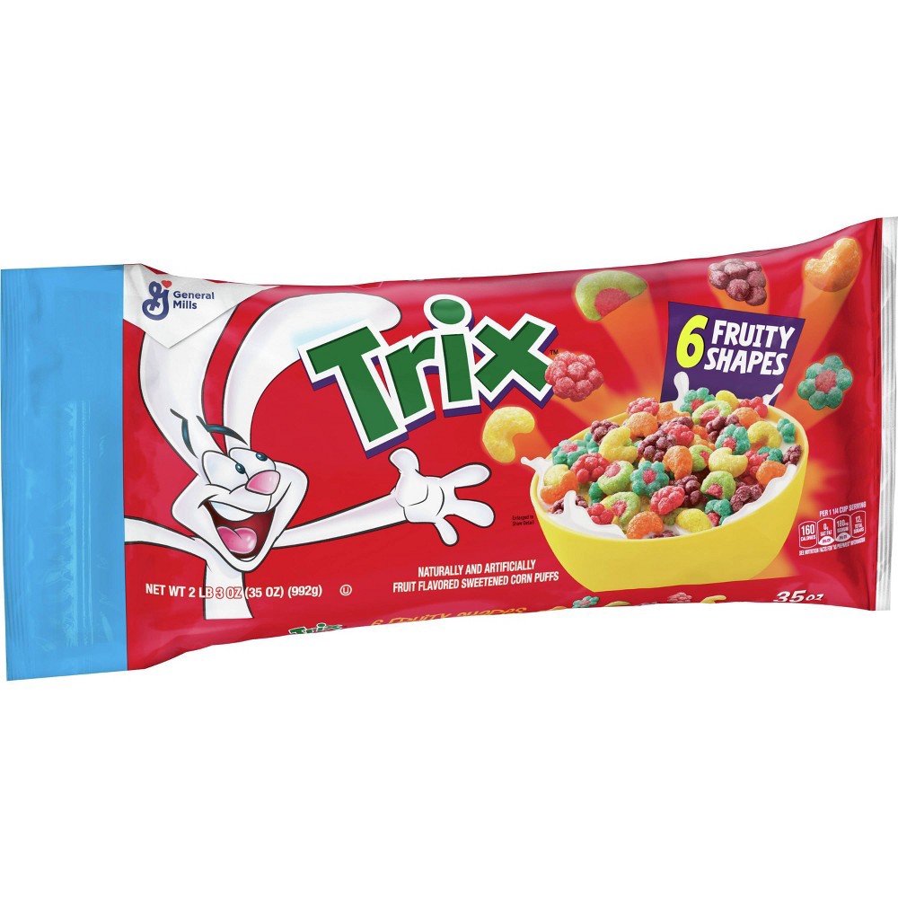 Trix Cereal Fruit Flavored Corn Puffs 35 Oz 35 Oz Shipt 3702