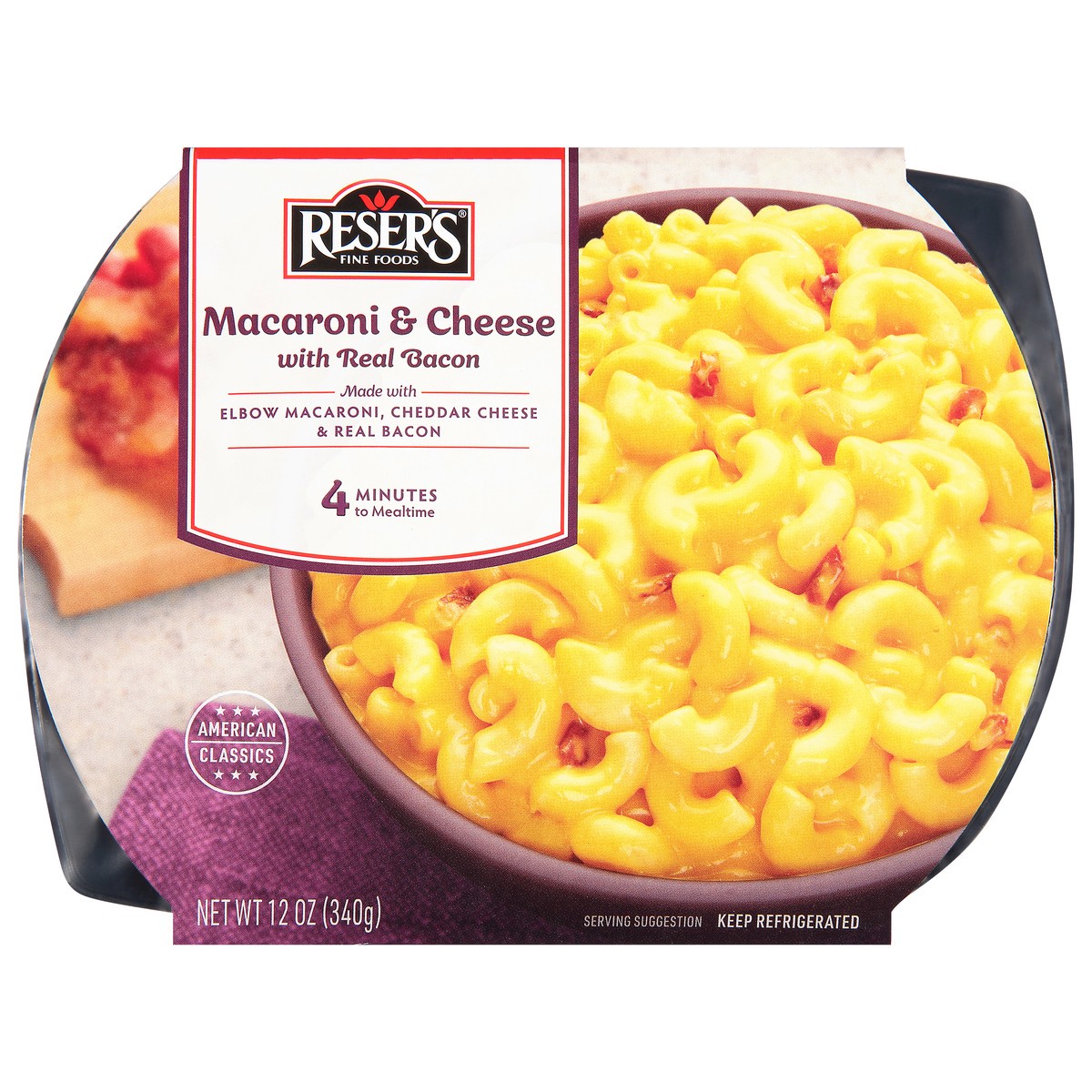 slide 7 of 10, Reser's Macaroni & Cheese, 12 oz