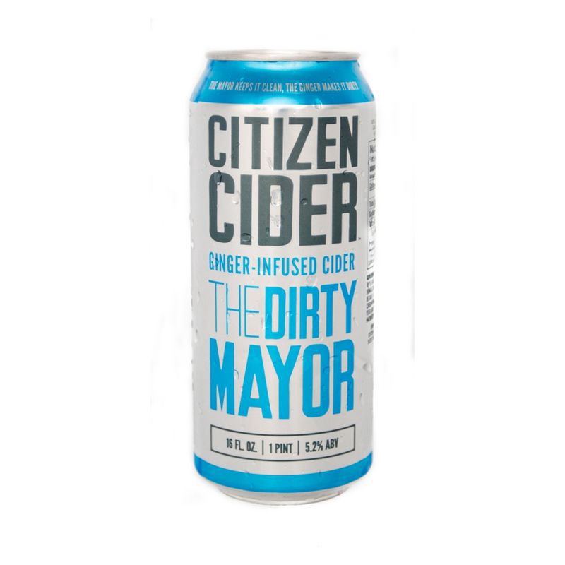 slide 2 of 2, Citizen Cider Citizen Dirty Mayor Hard Cider - 4pk/16 fl oz Cans, 4 ct; 16 fl oz